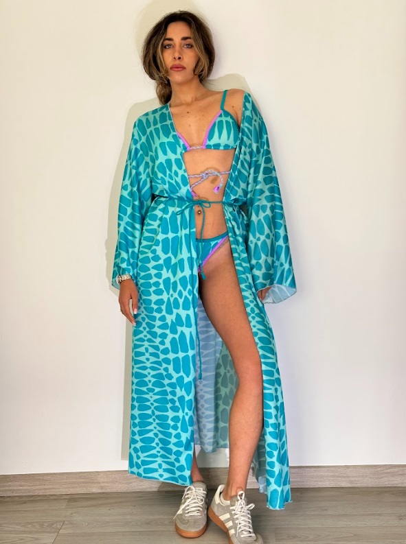 Kimono Coco Azul