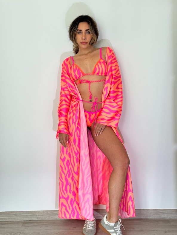 Kimono Fuego Fuxia