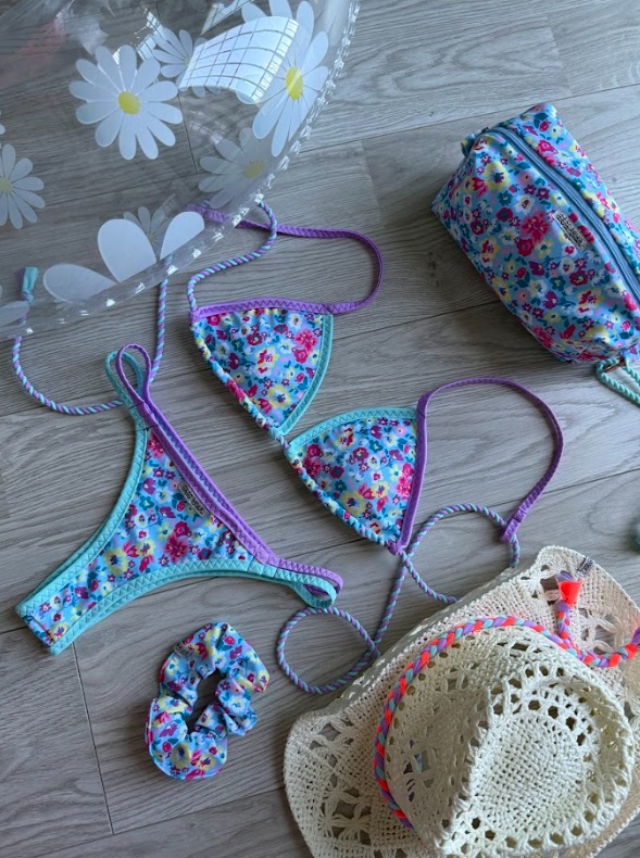 Bikini Flower Azul - immagine 4
